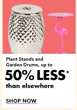 Plant Stands and Garden Drums