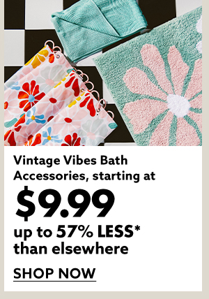 Vintage Vibes Bath Accessories