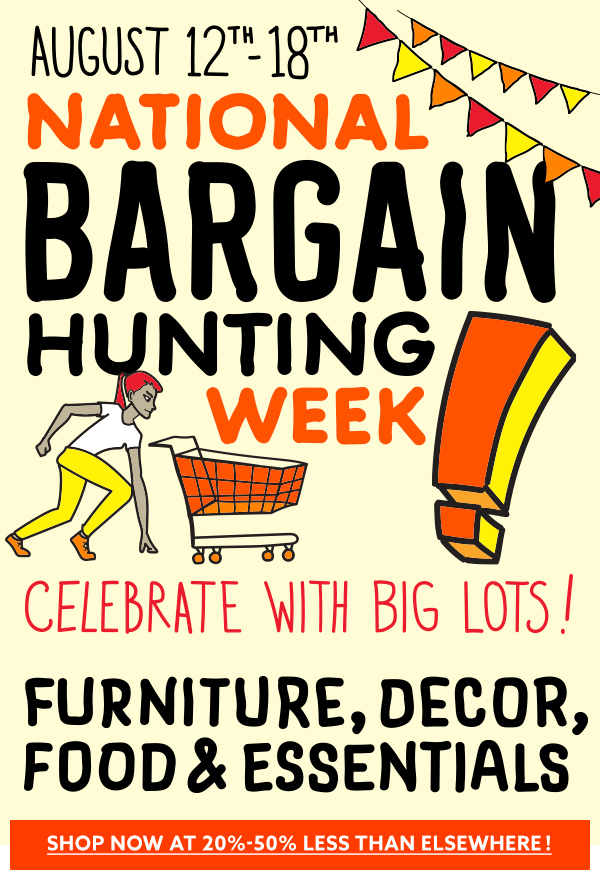 National Bargain Hunting Week