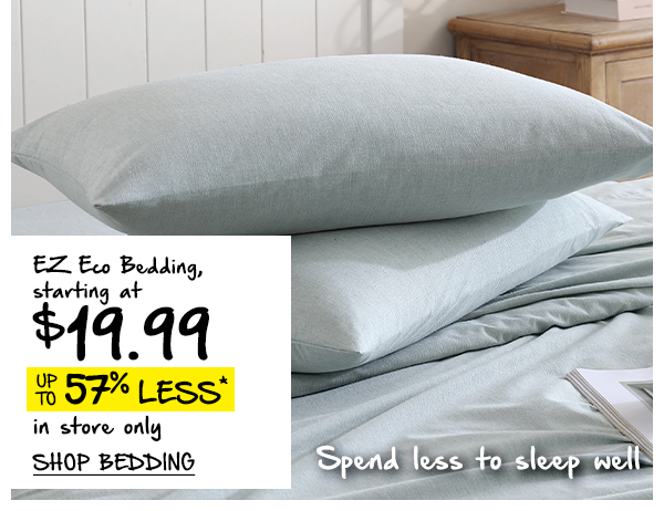 EZ Eco Bedding