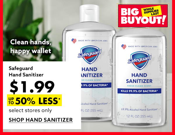 Safeguard Hand Sanitizer