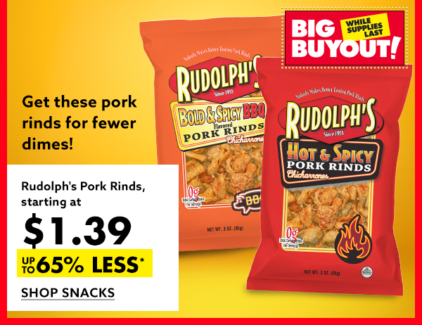 Rudolph's Pork Rinds