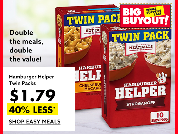 Hamburger Helper Twin Packs