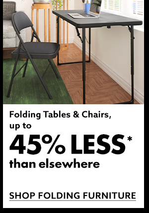 Folding Tables & Chairs