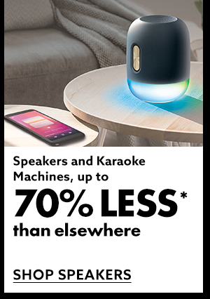 Speaker and Karaoke Machines