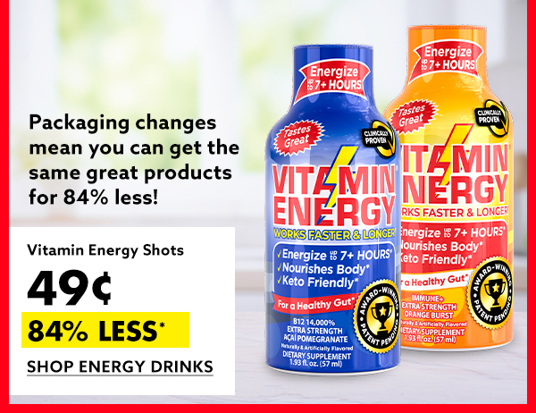 Vitamin Energy Shots