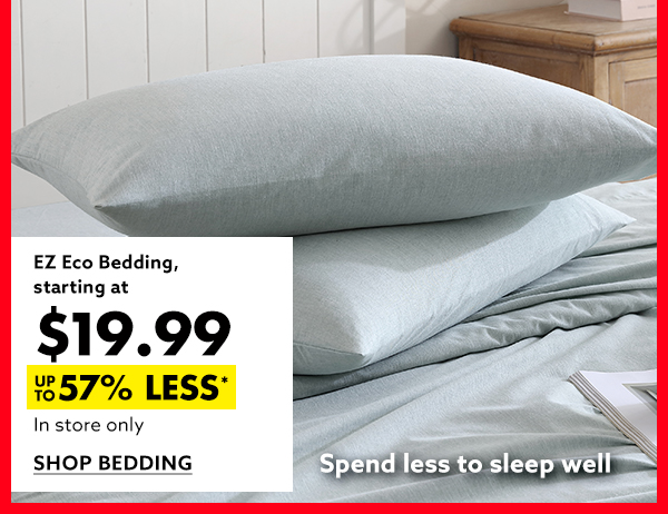 EZ Eco Bedding