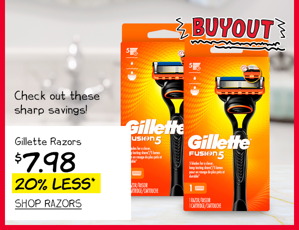 Gillette Razors