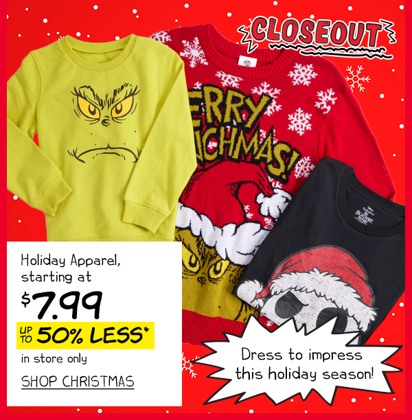 Holiday Apparel