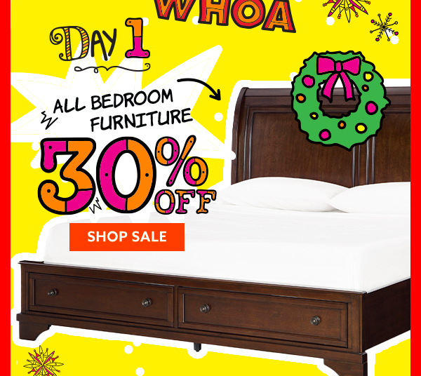 All Bedroom Furniture 30% Off