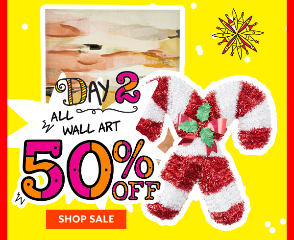 50% Off All Wall Art