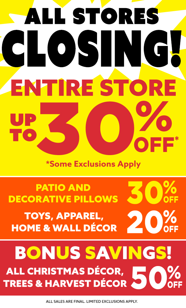 Storewide Sale